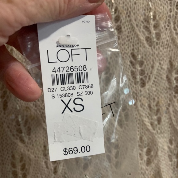 NEW Ann Taylor loft cowl neck sweater - Picture 3 of 13